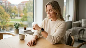 Smartklokke dame illustrert som smartklokker hos Klokkevalg