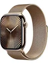 Apple Watch Series 10 i jet black aluminium – produktbilde