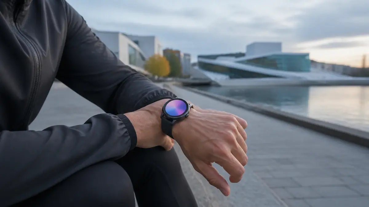 Garmin Vivoactive 5 illustrert som smartklokker hos Klokkevalg