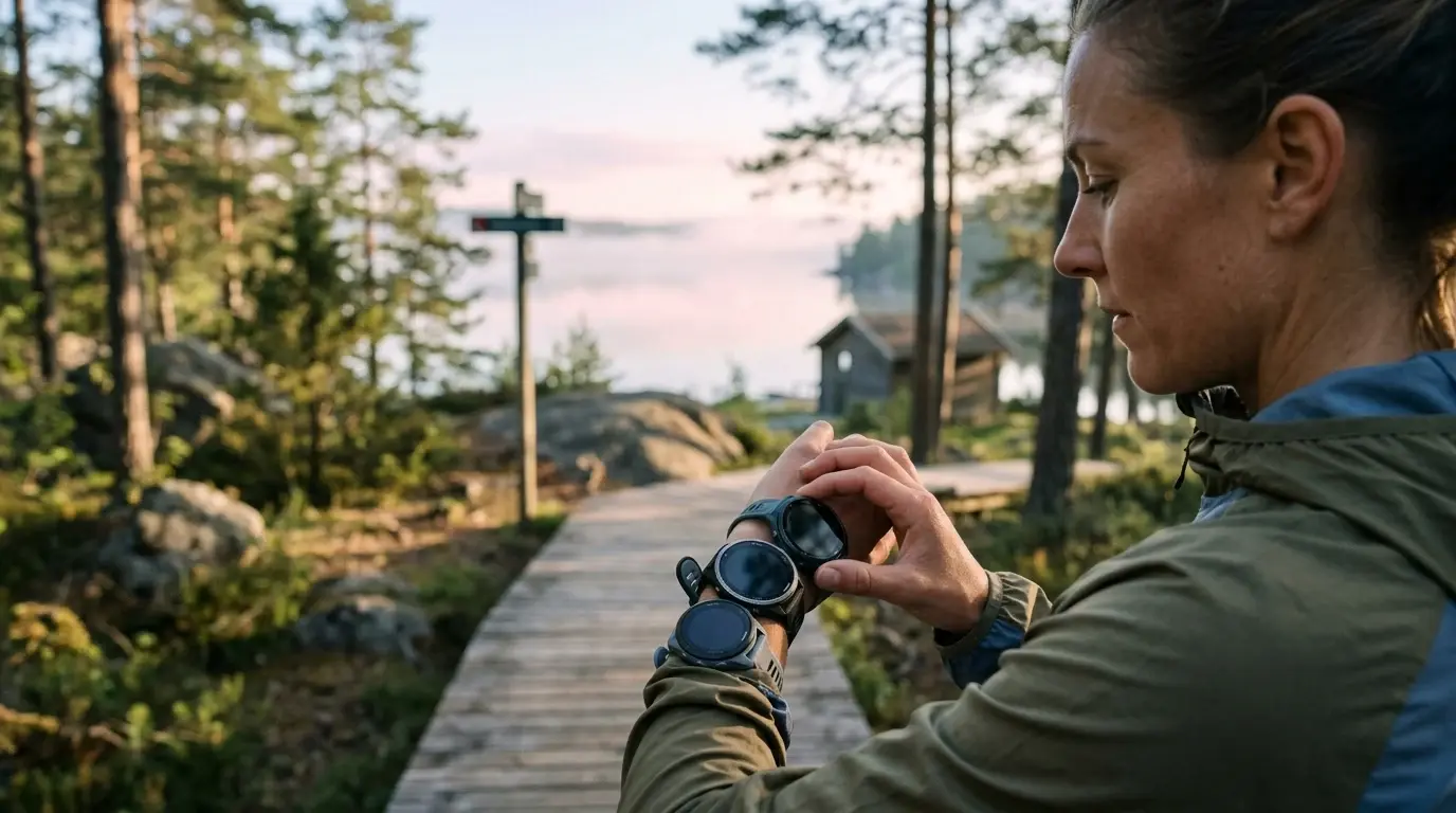 Garmin Forerunner illustrert som sportsklokker hos Klokkevalg